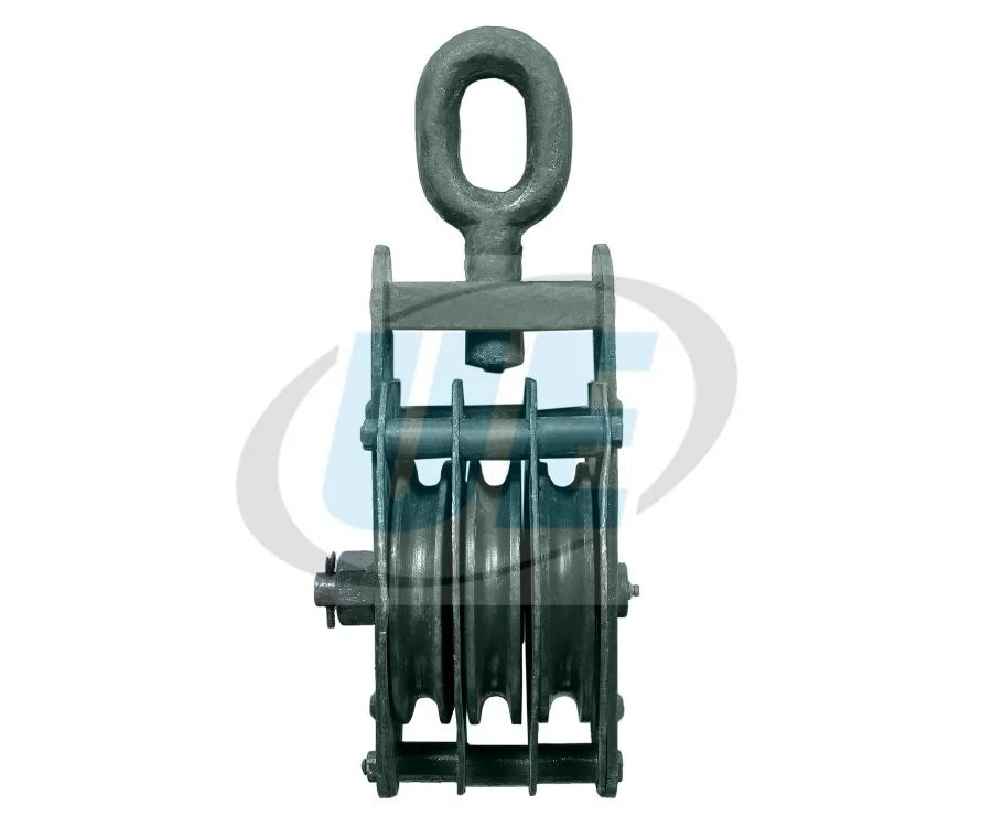 WIRE-ROPE-PULLEY-BLOCK-TRIPLE-SHEAVE